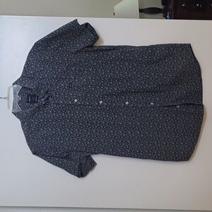 Mens RVCA button-down, sz Lg slim fit
